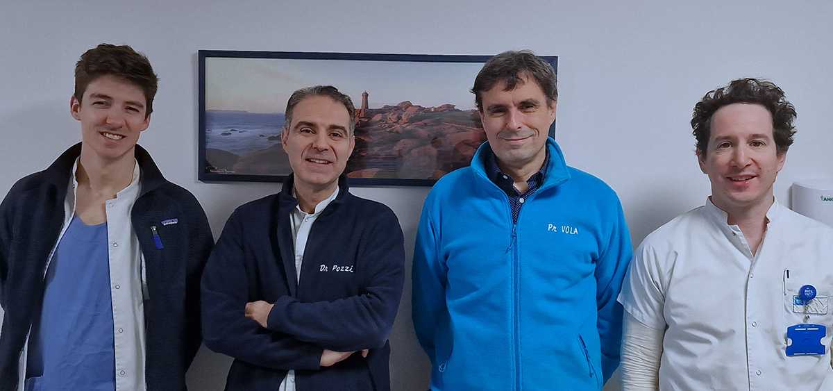 Dr Thomas VARIN, Dr Matteo POZZI, Pr Marco VOLA, Dr Daniel GRINBERG