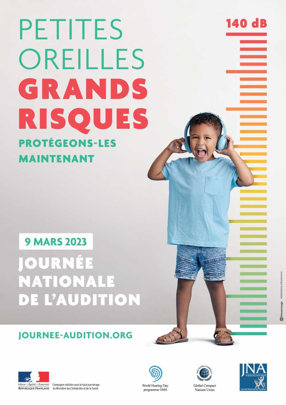 Affiche de la journée de l'audition 2023