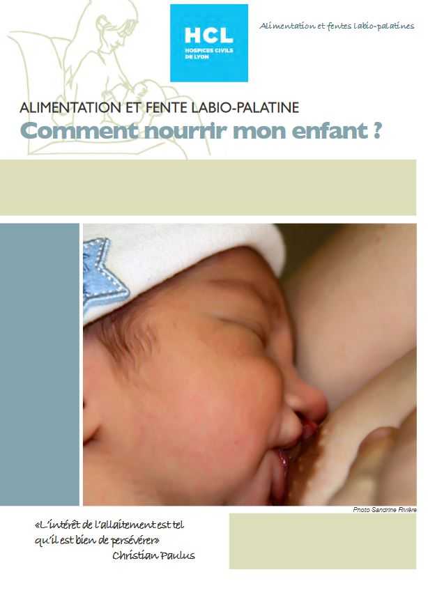 Livret allaitement et fente labio-palatine