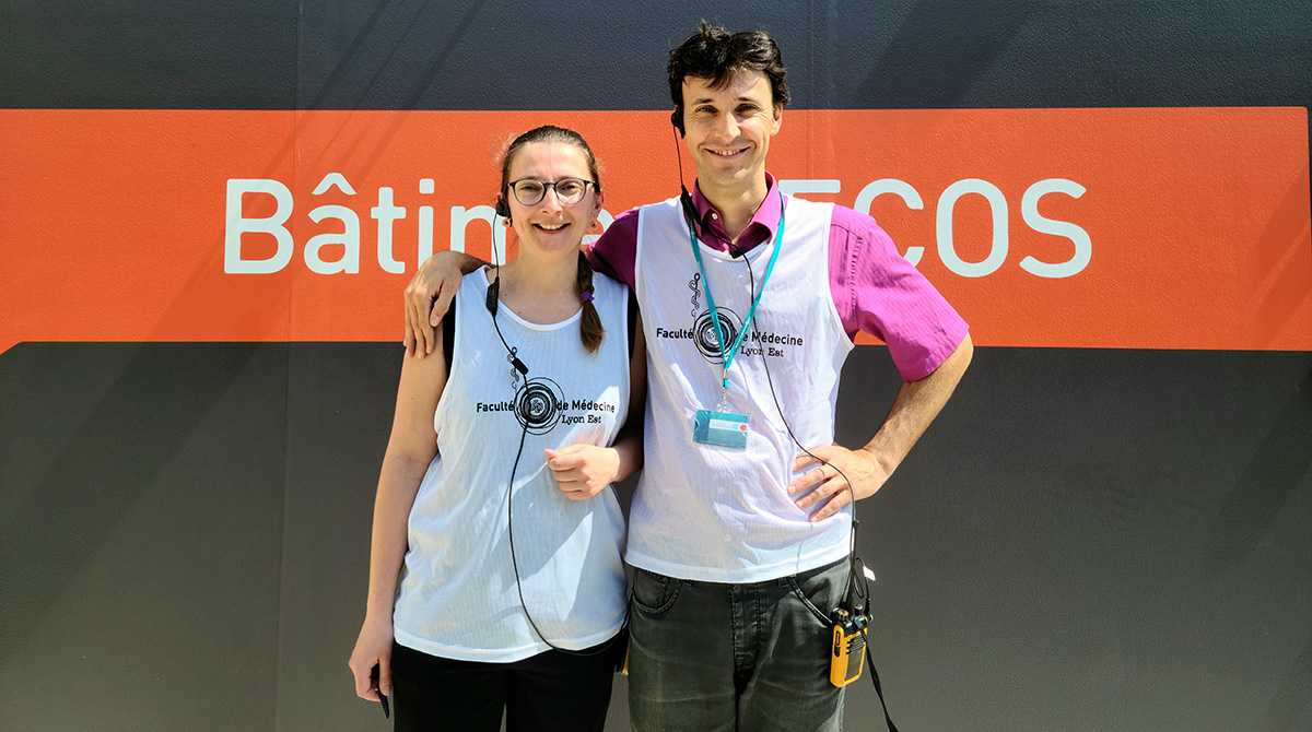 Marion Cortet et Marc Lilot