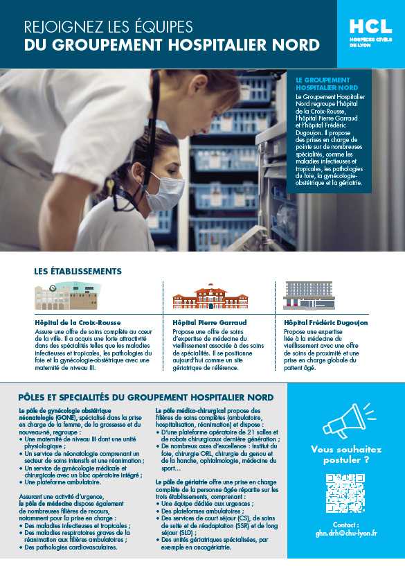 Page de garde document présentation GHN