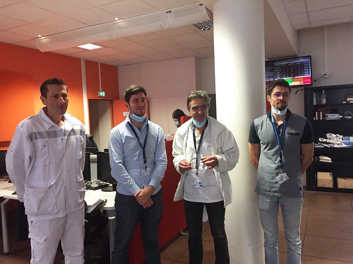 Visite de la cellule 3114 du 5 novembre