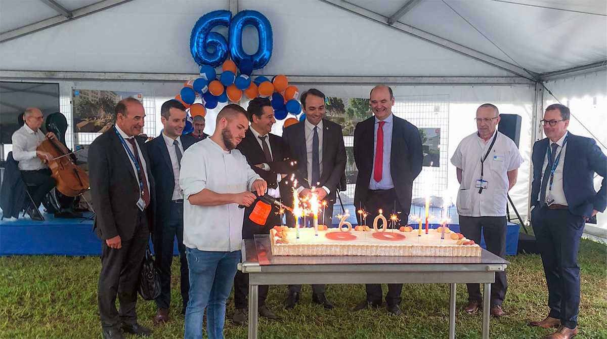 Gâteau - 60 ans de l'hôpital Pierre Wertheimer