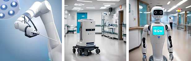 Les usages de la robotique à l'hôpital