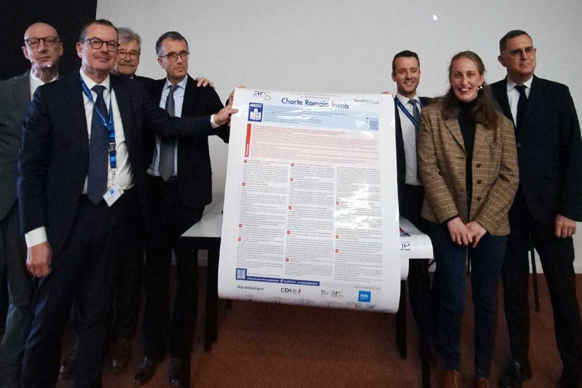Signature de la charte Romain Jacob du GHE le 10 décembre 2024