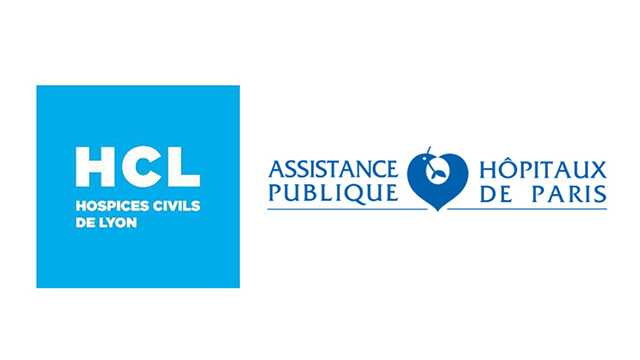 logo des HCL et logo de l'AP-HP