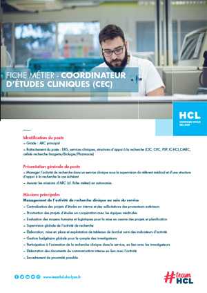 Fiche métier CEC