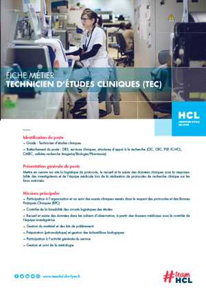 Fiche métier TEC
