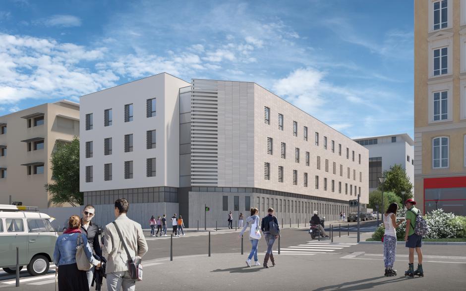 Un Nouveau Batiment Pour Accueillir Le Service Des Maladies Infectieuses Et Tropicales A L Hopital De La Croix Rousse Hospices Civils De Lyon Hcl