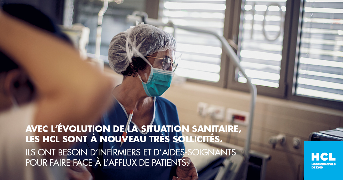 Postes d'infirmier(e)s et d'aides-soignant(e)s | Offre d'emploi HCL